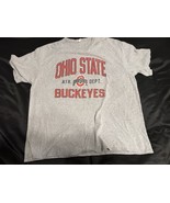 Vintage Ohio State Buckeyes T-Shirt 2XL Gray 90s NCAA Tee - $12.59