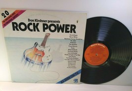 Rock Power Ronco Vinyl LP Record Album 1974 Black Sabbath Alice Cooper Faces  - £13.91 GBP