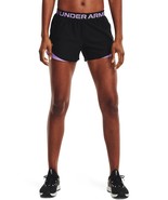 Under Armour Womens Play Up 3.0 Shorts,Black Planet Purple Planet,X-Small - £26.67 GBP