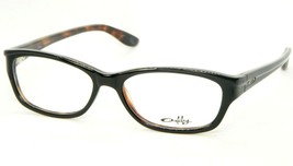OAKLEY OX1067-0552 SHINY BLACK On TORTOISE EYEGLASSES GLASSES FRAME 52-1... - $517.86 MXN