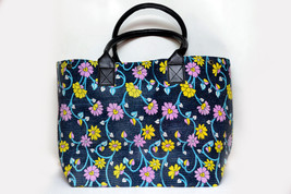 Free shipping in US - Vintage Jaipur Cotton Tote with Kantha Thread Hand... - $69.99