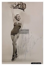Marilyn Monroe Wearing Swimsuit Sexy Autographed 1953 4X6 Publicity Photo - £6.26 GBP