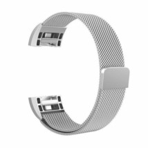 For Fitbit Charge 2 Wristband Metal Stainless Milanese Magnetic Loop Ban... - £10.38 GBP