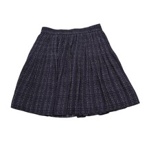 Loft Skirt Womens PXS Blue Flare Knee Length Polyester Elastic Waist Pull On - £15.48 GBP