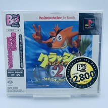 NEW SEALED Crash Bandicoot 2 Playstation The Best for Family Japan Ps1 unopened - £108.93 GBP