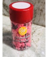 Wilton-Lips Shaped SprinklesValentine Sprinkles-2.82oz/80gm - £12.56 GBP