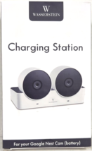 Wasserstein - Charging Station for Google Nest Cam - Black/White - £28.14 GBP