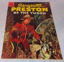 Golden Age Dell Comic Book Sergeant Preston of the Yukon No 19 May 1956 ... - £11.74 GBP