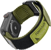 Rugged Apple Watch Band Tough Nylon Tactical Strap Iwatch Ultra SE 8/7/6/5/4/3/2 - £30.66 GBP+