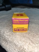 Vintage 03/1981 Kodak Plus-X Pan Black And White Film PX 135-20 - $10.00