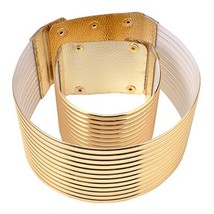 UDDEIN Necklace / Bracelet Sets Gold Color Leather Chokers Vintage State... - $21.66