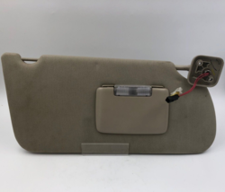 2009-2012 Ford Flex Passenger Sun Visor Beige Illuminated OEM C04B16026 - $49.49