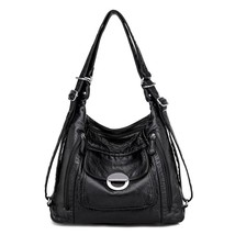 Hot Soft Leather Handbags Women Bags Designer Multifunction Shoulder Bags for Wo - £55.86 GBP