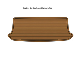 1992 Sea Ray Ski Ray 190 SK Swim Platform Boat EVA Faux Floor Pad Mat Se... - $281.00