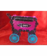 MONSTER HIGH DOLL Scaris City of Frights Cafe Cart Playset - Rolling Cart - $11.45 CAD