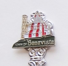 Collector Souvenir Spoon Canada Newfoundland Bonavista Lighthouse Emblem - £10.26 GBP