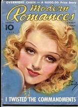 Modern Romances Magazine November 1936- Overnight Cabin G/VG - £64.19 GBP