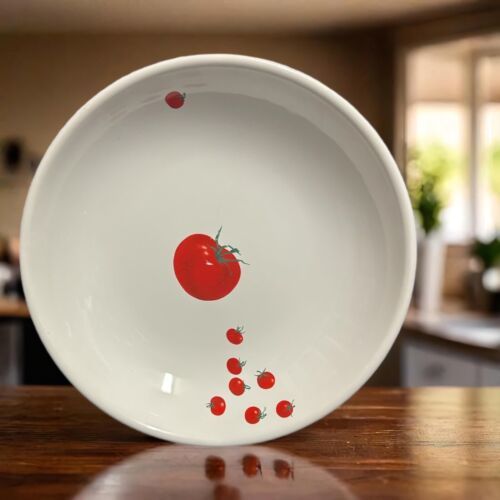Primary image for OVER & BACK Individual Pasta Bowl 9.5" D Portugal Salad Soup Tomato Ceramic Dish