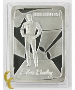 .999 Silver 6.9 Troy Ounces Elvis Aaron Presley Legends Collectible Bar - $18,838.81 MXN