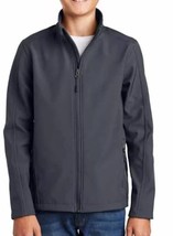 NEW Youth Soft Shell Sz. Small Water Repellent Micro Fleece Lining Outdo... - $16.45