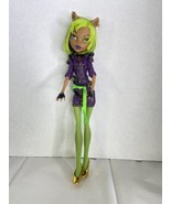 Monster High Doll Clawdeen Wolf Dawn Of The Dance Green Hair Outfit Shoe... - £34.84 GBP