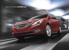 2011 Hyundai SONATA 2.0T brochure catalog US 11 Turbo SE Limited - £4.75 GBP