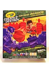 Crayola Create 2 Destroy Fortress Invasion Double Destruction Morphix Mold Kit - $18.00