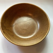Monmouth Maple Leaf Pottery Bowl Western Mojave Stoneware Illinois Gold ... - $17.82