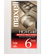 Maxell Gold Video Tape VHS  HGX-Gold Premium High Grade - $8.02 CAD