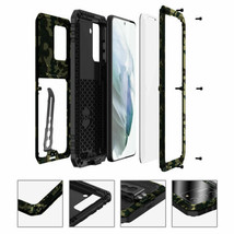 For Samsung S21+ Ultra FE  Shockproof MetalHARD Hard back hard silicon case - $96.37