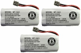 Genuine OEM Uniden BT-1021 BBTG0798001 Cordless Rechargeable Battery, 3-... - $27.89