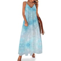 Mondxflaur Vintage Rose Summer Dresses for Women V-neck Spaghetti Strap Dress - £26.27 GBP