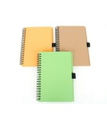 60 Page Spiral Notebook, 5&quot; x 7&quot;, Recycled Paper, Pen Loop, Color Choice... - $6.95