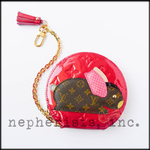 AUTH NIB Louis Vuitton ANIMANIA RABBIT Monogram Vernis Coin Purse or Bag... - $1,000.00