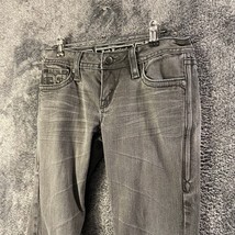 Rock Revival Jeans Womens 28 29x31 Tara Skinny Black Denim Western Stretch - £16.26 GBP