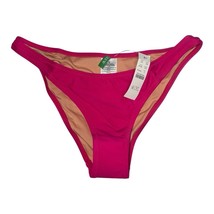 J. Crew Pink Fushia Heritage 1989 high-leg bikini bottoms Size Medium Ne... - $19.34