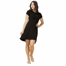 SUMMERSALT Cool Off Cover-Up Dress SZ XS Black T-Shirt Dress - £19.29 GBP