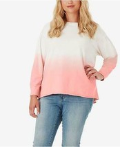 Jessica Simpson Juniors Cotton Dip-Dyed Sweatshirt, Size Small - £19.61 GBP