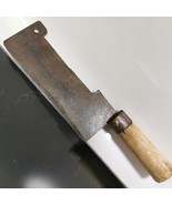 1800&#39;s Antique Handmade Carbon Steel Cleaver Butcher Knife Axe Rare Coll... - $865.93 MXN
