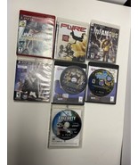 PS3 Game Lot Of 7 - Uncharted, Infamous, Pure, Black Ops, Little Big Pla... - £23.37 GBP