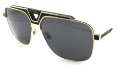 Dolce &amp; Gabbana Sunglasses DG 2256 1334/87 62-19-150 Gold Matte Black /D... - $151.90