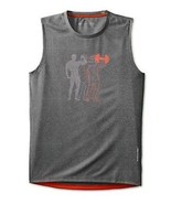 Balanced Tech Pro Performance Graphic Muscle Gray Tee &quot;Small&quot; - £10.10 GBP