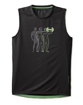 Balanced Tech Pro Performance Graphic Muscle Black Tee &quot;Small&quot; - $12.86