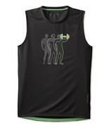 Balanced Tech Pro Performance Graphic Muscle Black Tee &quot;Small&quot; - $17.64 CAD