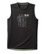 Balanced Tech Pro Performance Graphic Muscle Black Tee &quot;X-Large&quot; - $12.86