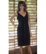 RALPH LAUREN BLACK SLEEVELESS 100% LINEN DRESS size 4 NWT $229  - £105.14 GBP