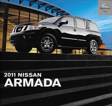 2011 Nissan ARMADA sales brochure catalog US 11 SV SL Platinum - £6.39 GBP