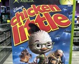Disney&#39;s Chicken Little (Microsoft Original Xbox, 2005) CIB Complete Tes... - $13.81
