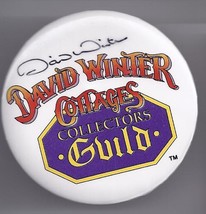 David Winter Cottages  Directors Guild Pinback Button - £3.95 GBP