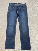 Pioneer Jeans Rando Mens 34x30 (32x31) Blue Straight Stretch Megaflex Pants - $49.49